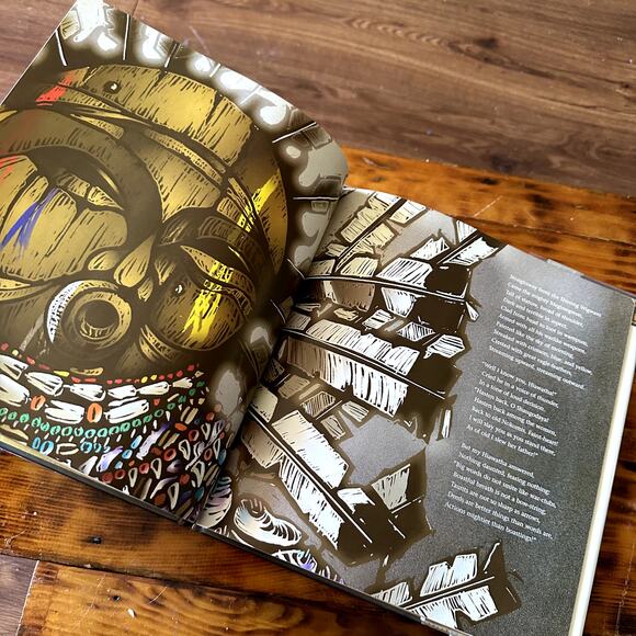 Vintage 2001 Hiawatha And Megissogwon Hardcover Book - Picture 6 of 9